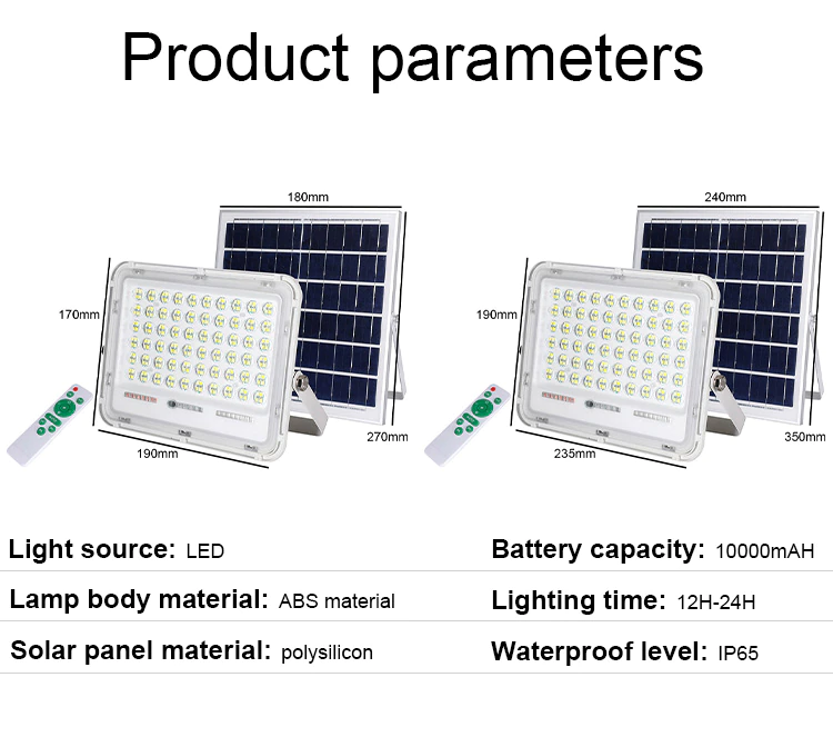 أضواء LED الشمسية