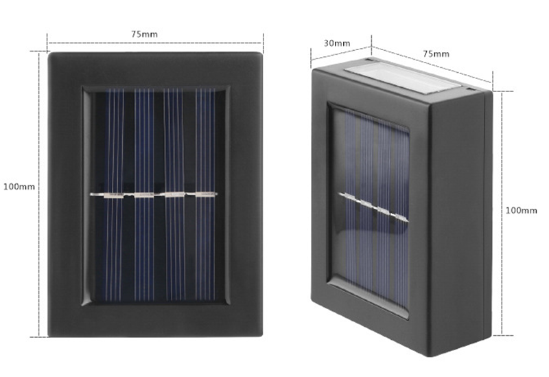 Solar Wall Light With Customized
