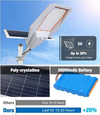 نظام الطاقة الشمسية Ip65 للماء في الهواء الطلق متكامل الكل في واحد مزود الطاقة الشمسية LED ضوء الشارع
