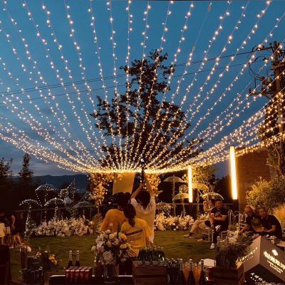 أضواء سلسلة Led الجنية أكاليل زينة عيد الميلاد للمنزل في الهواء الطلق حفل زفاف الجنية حديقة ديكور أضواء الشوارع